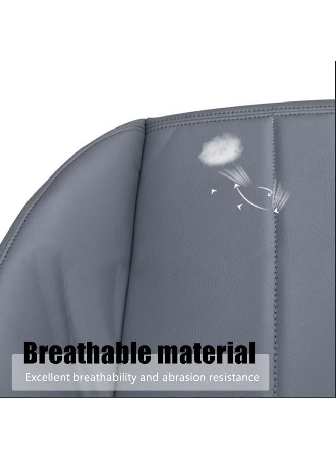 Priprilod Driver Bottom Seat Cover Gray Compatible with Chevy Express 1500 2500 3500 Van 2003-2014 - Image 4