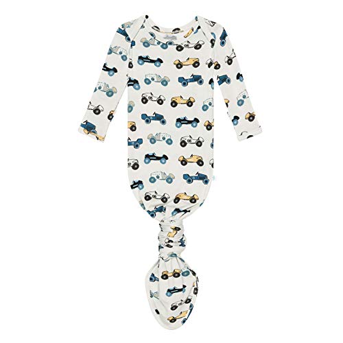 Posh Peanut Infant Gown - Unisex Soft Baby Clothes - Viscose from Bamboo Infant Layette Swaddle Wear- 0-3 Months (Sage) - Image 1