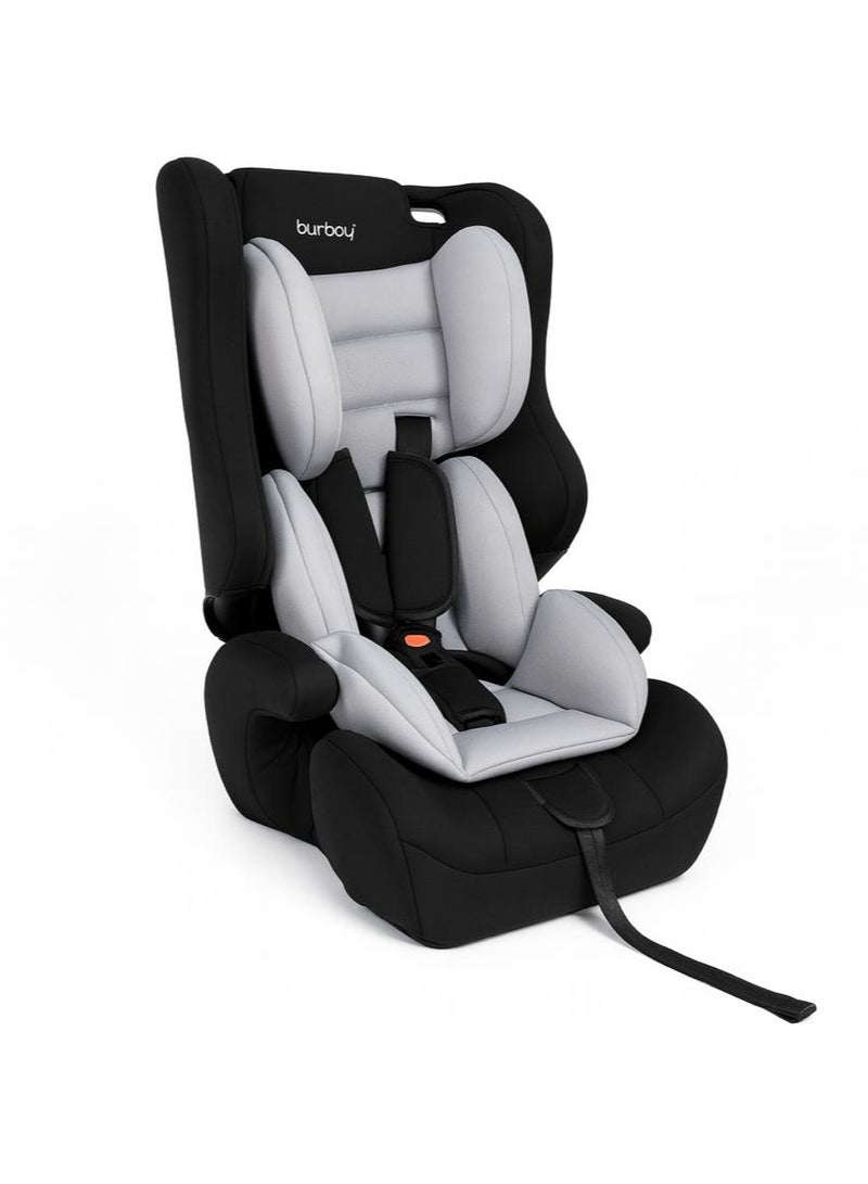 burbay Portable Padded Baby Car Seat with 3-Point Harness, Soft Washable Cover & Removable Carrier – Infant Travel Booster / Safety Seat - Image 5