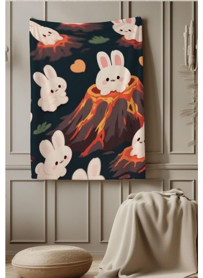 general Children's or student cartoon flannel thin blanket (warm and comfortable, suitable for sleep, games) 100cm*150cm - Image 3