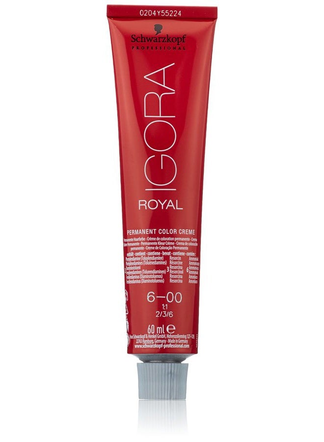 Schwarzkopf ROYAL IGORA 6-00 60 ml by Unknown - Image 2