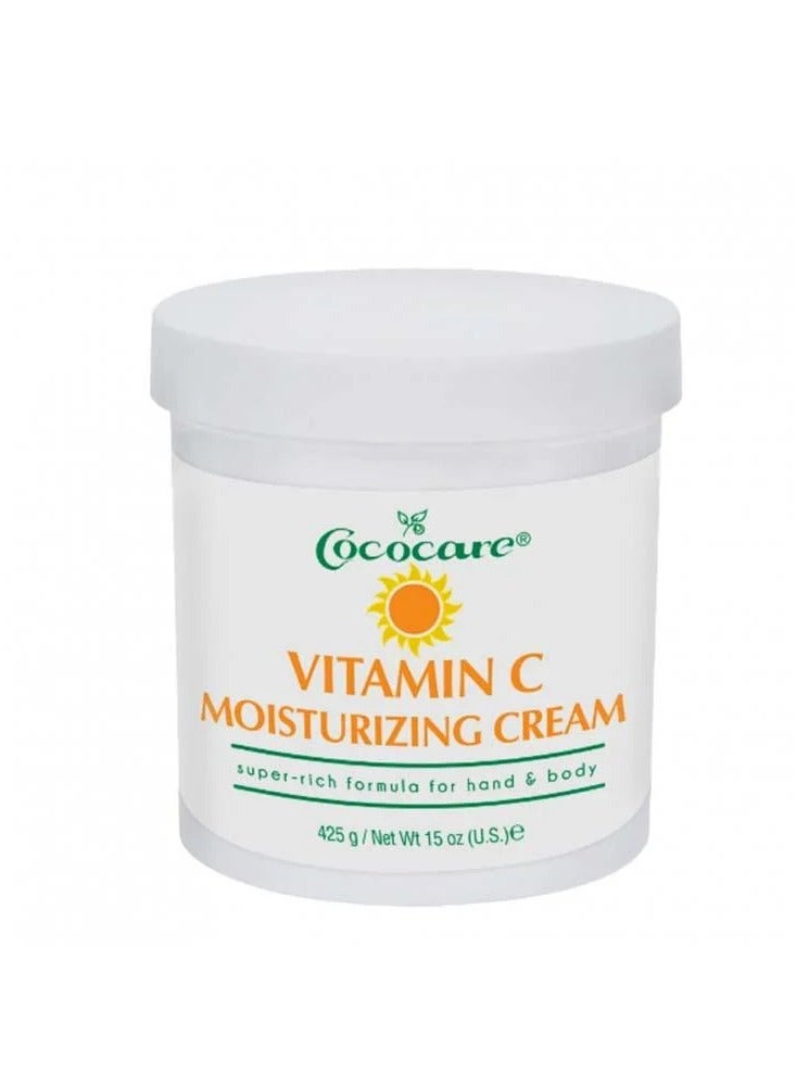 Cococare Moisturizing Hand and Body Cream with Vitamin C 425 ml