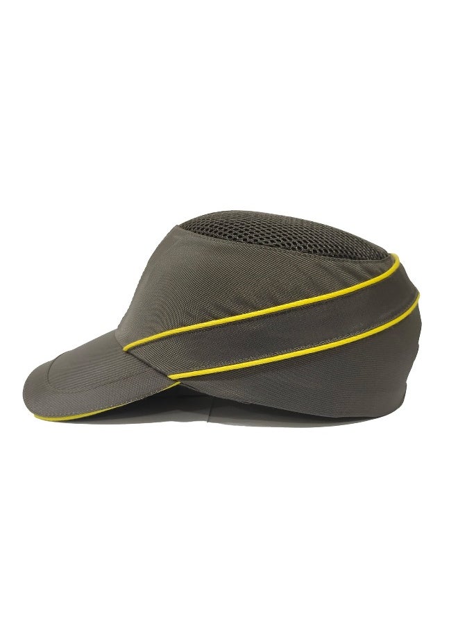 TAHA SAFETY Safety Bump Cap for Head Protection – Lightweight Protective Headgear - Safety Cap for Low-Risk Environments  | Grey Yellow Juniper - pzsku/ZA5C1A3CEEEC76D45FE23Z/45/_/1733240123/bd35d909-de64-4f4e-a20b-1c6c0c198bc1