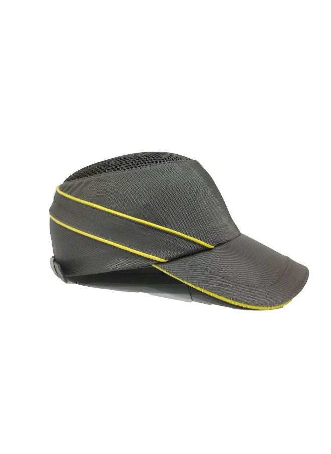 TAHA SAFETY Safety Bump Cap for Head Protection – Lightweight Protective Headgear - Safety Cap for Low-Risk Environments  | Grey Yellow Juniper - pzsku/ZA5C1A3CEEEC76D45FE23Z/45/_/1733240126/234e5bd7-ea9a-4948-963b-d85905d94b70