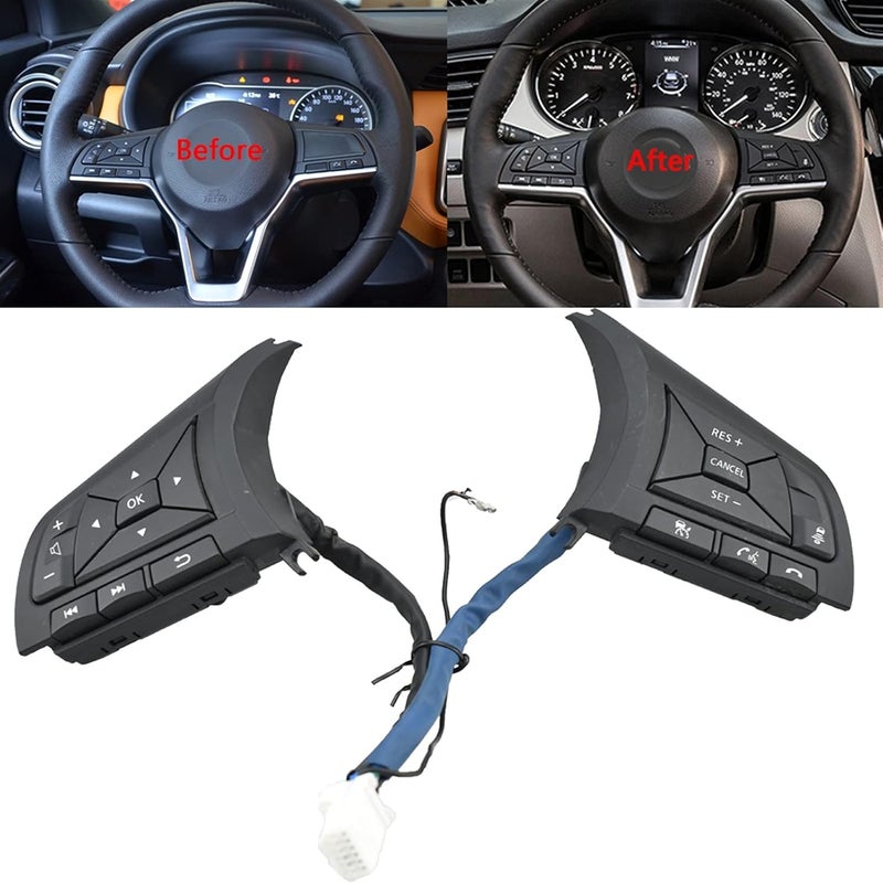 DEMULAX Multi-function Car Steering Wheel Control Buttons - Image 3