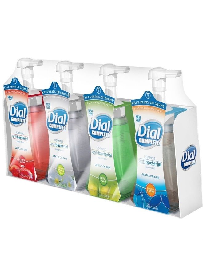 Dial Complete Foaming Anti-Bacterial Hand Wash Variety 4-Pack - 7.5 Oz Each