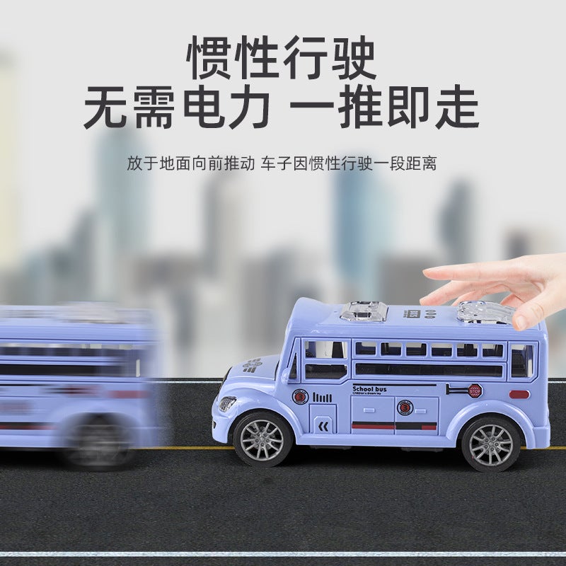 Chattering Net Red Boys And Girls Puzzle Back Force Inertia Car Model Toys Children'S Stall Selling - Image 4