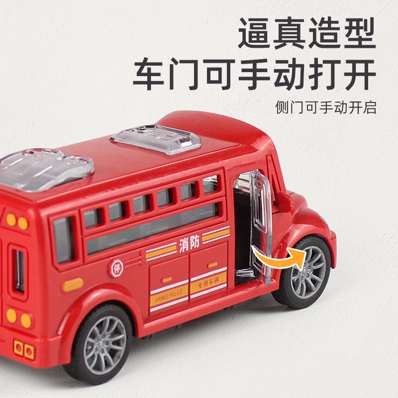 Chattering Net Red Boys And Girls Puzzle Back Force Inertia Car Model Toys Children'S Stall Selling - Image 3