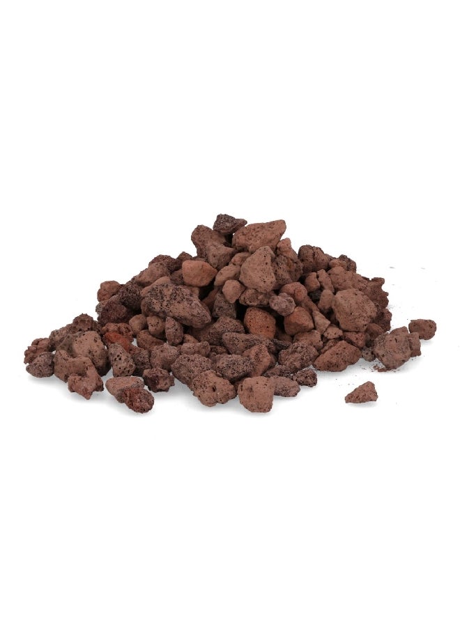 LIVING ACCENTS Natural Lava Rock Granules Reddish Brown 1.4 kg LAVA - Image 1