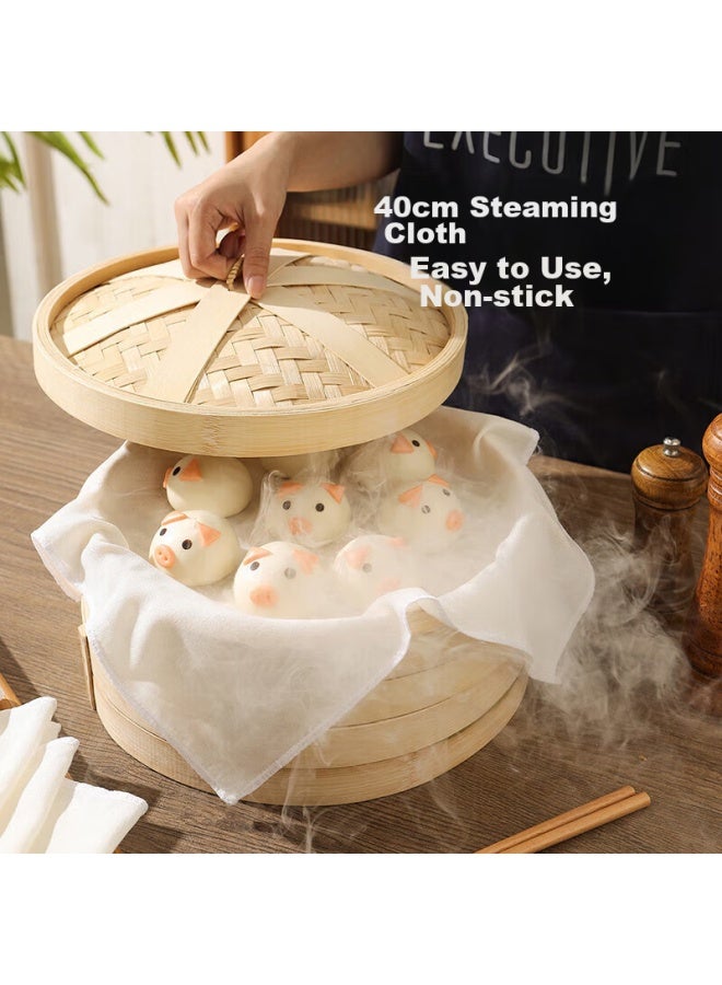 MAX COOK Maxcook Steamer Cloth, Steamed Bun Cloth, Square 40cm, 5 Pieces, Mcpj1221 - Image 4