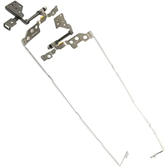 LCD SCREEN HINGE LEFT + RIGHT REPLACEMENT FOR HP 5-DE 15-DE0518WM L54823-001 AM2LA000400 AM2LA000500 - Image 2