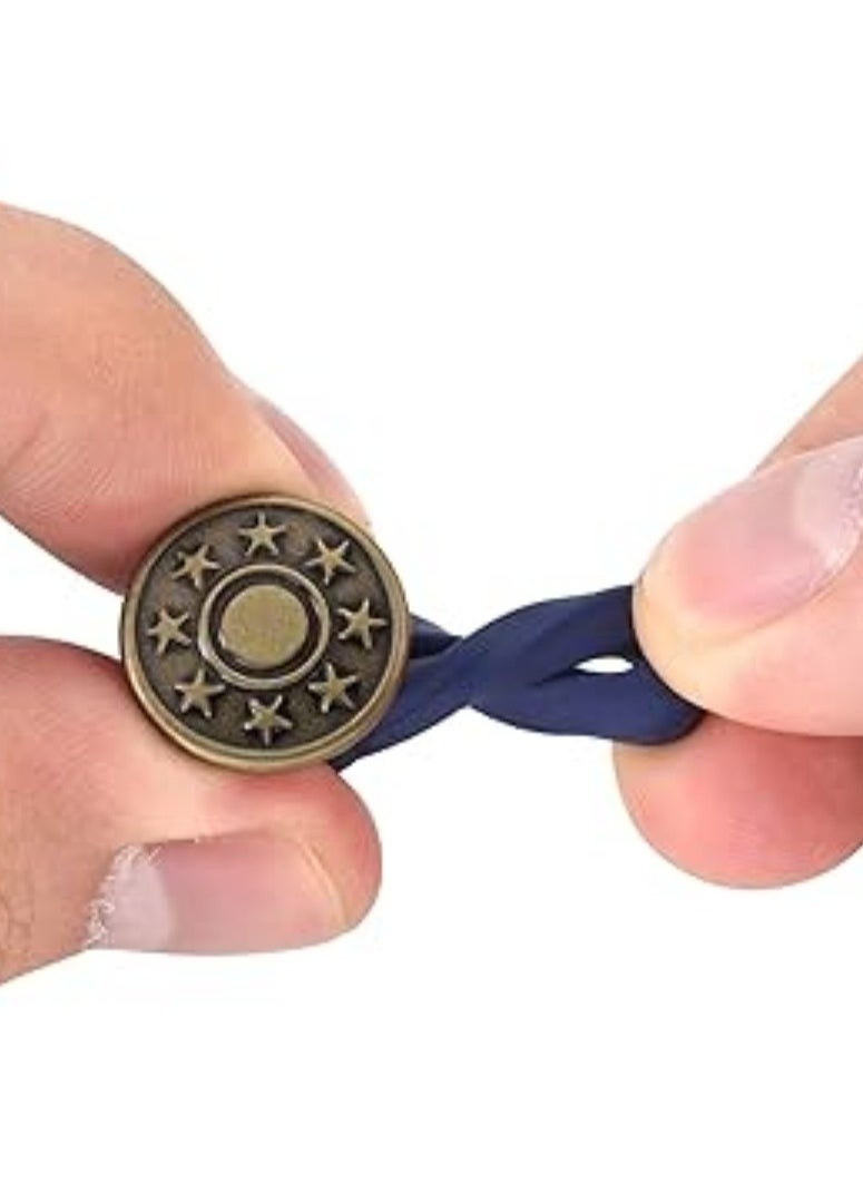 A set of pants button expanders - easy to use without the need for sewing - random shapes