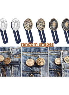 Generic A set of pants button expanders - easy to use without the need for sewing - random shapes  - Image 1