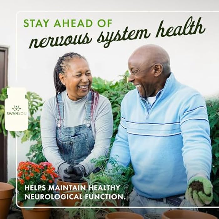 Swanson Acetyl-L-Carnitine - Amino Acid Supplement Promoting Cognitive Health & Muscle Support - Natural Formula May Promote Nervous System Health - (100 Veggie Capsules) (2 Pack) - Image 2