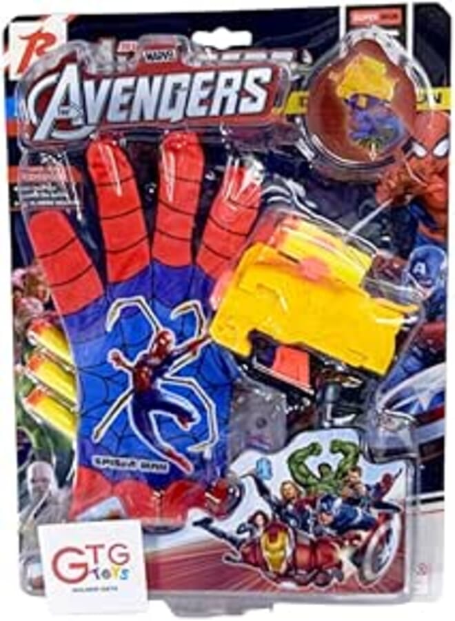 GTG TOYS Kids Play Set with Toy Gun and Gloves