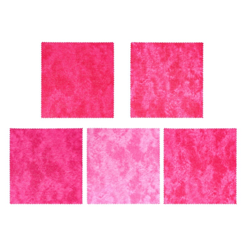 5Pcs Cotton Fabric Patchwork Set For Quilting And DIY Sewing Projects - Image 2