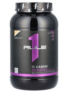 Rule One Proteins R1 Casein Protein Powder Drink Mix Cookies & Creme 1.96 lb (891 g) 