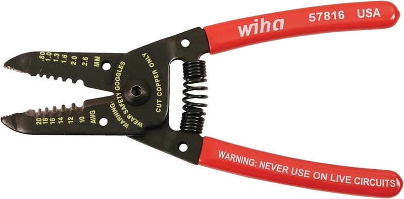 Wiha 57816 Classic Grip Wire StrippersCutters 60 - Image 1