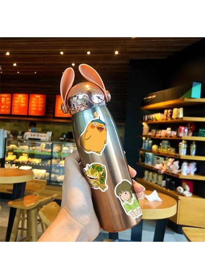 إيروريكس 100 قطعة من ملصقات ميازاكي هاياو اليابانية الكرتونية ملصقات أفلام الرسوم المتحركة لأجهزة الكمبيوتر المحمول والجيتار وزجاجة الماء والأمتعة والدراجات ملصقات الموضة للأطفال والمراهقات والفتيات والبالغين - Image 4