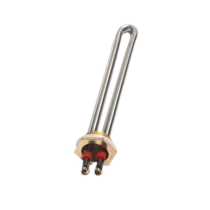 عنصر تسخين كهربائي لجهاز توزيع المياه بقطر 1.0"، مناسب لمدافئ الأفران، بجهد 110V/220V، وأنواع مدافئ من نوع U، بقدرات 700W/1000W/1500W، عدد 1 قطعة (أنبوب من مادة 201SUS، جهد 110V، قدرة 1KW، سعة 150 لتر، قطر الأنبوب DN25). - Image 1