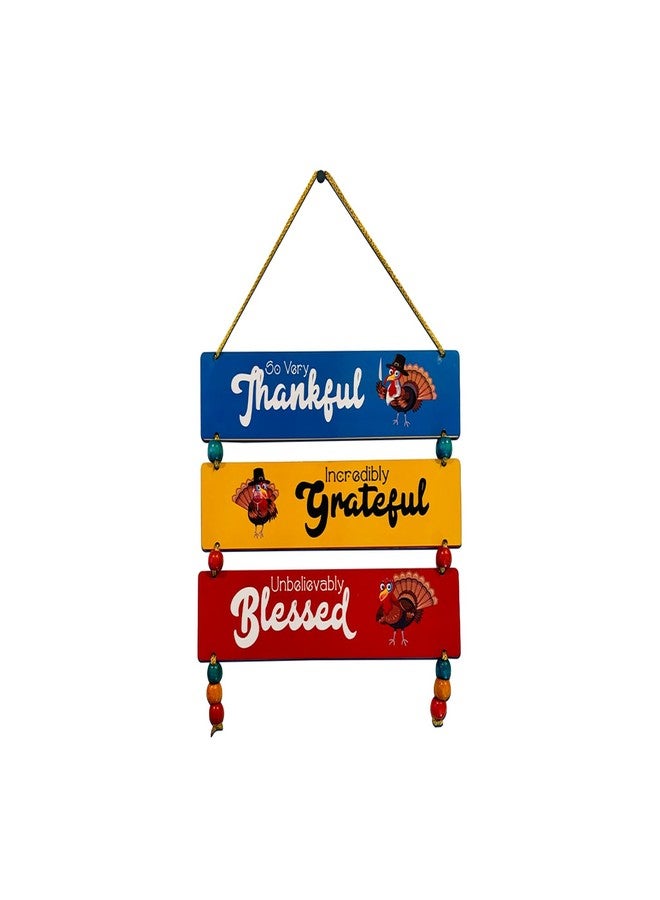 BookYourGIFT لوحة جدارية: ممتنة، شاكرة للغاية، مباركة بشكل لا يصدق - Image 1