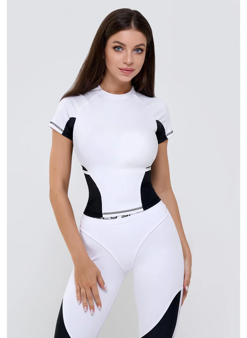 Bona Fide Top-shirt Juicy White -shirt Juicy Gym T-Shirt for Women | Best Price UAE