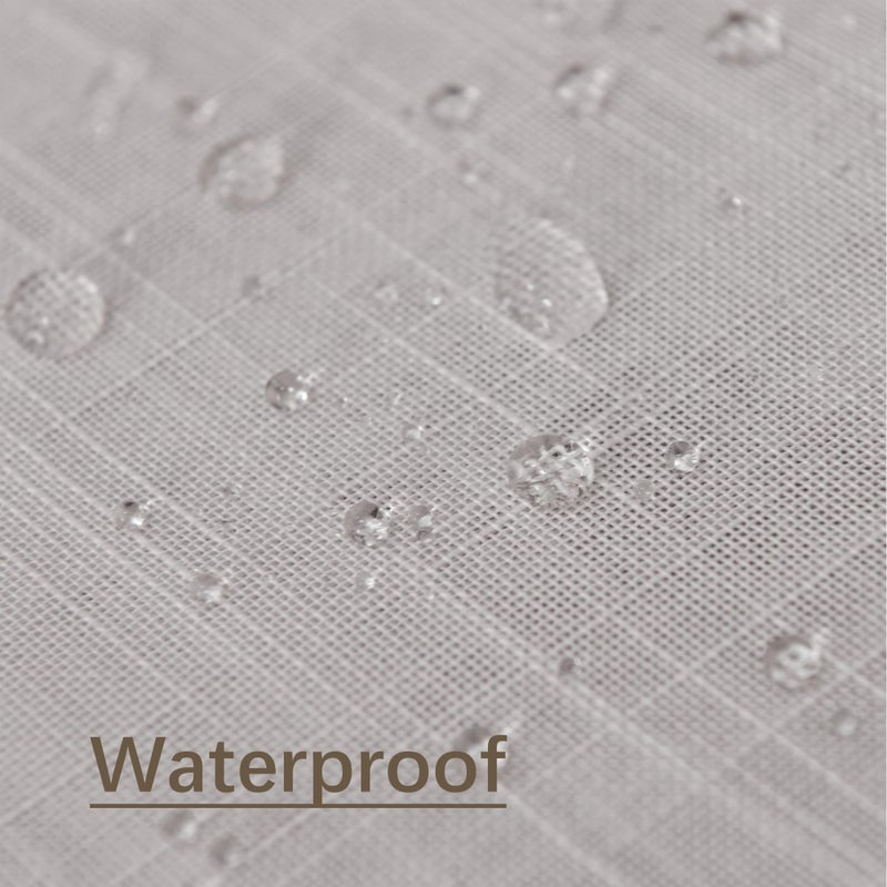 Karseteli Linen Textured Rectangle Tablecloth  Slubby Lightweight Table Cloth 60 x 120 Inch  Water Resistant Stain Resistant Farmhouse Burlap Table Cover for Kitchen Dining Room - Image 1