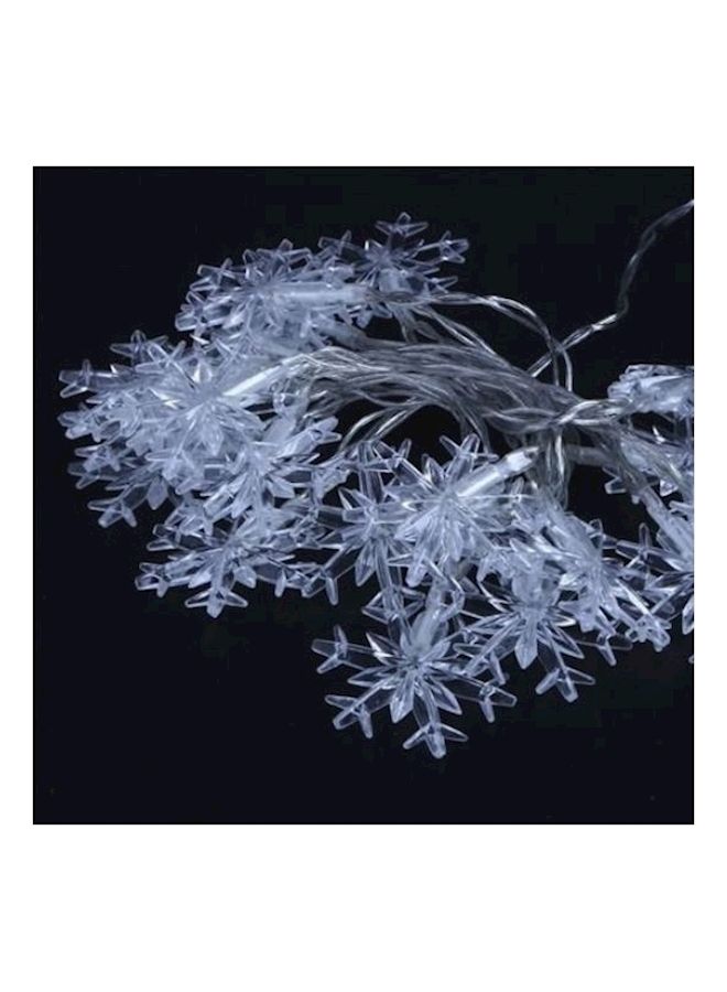 نيبمينينت شريط مصابيح LED بتصميم قطع الثلج ومكون من 40 مصباحاً متعدد الألوان 6متر - Image 4