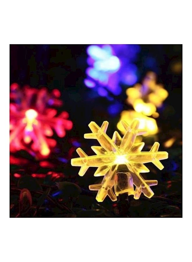 نيبمينينت شريط مصابيح LED بتصميم قطع الثلج ومكون من 40 مصباحاً متعدد الألوان 6متر - Image 3