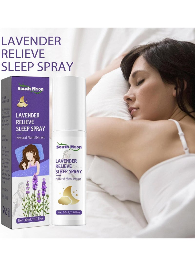 SOUTH MOON Pillow Sleep Spray Mist For Deep Sleep Stress & Anxiety Relief Lavender 60ml  - Image 4