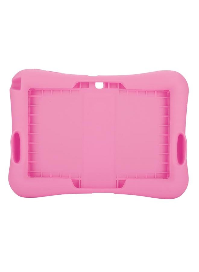 Thoraya Drop-proof Tablet Shell Sound Amplification Silicone Case with Bracket for 10.1in Samsung -Pink  - Image 1
