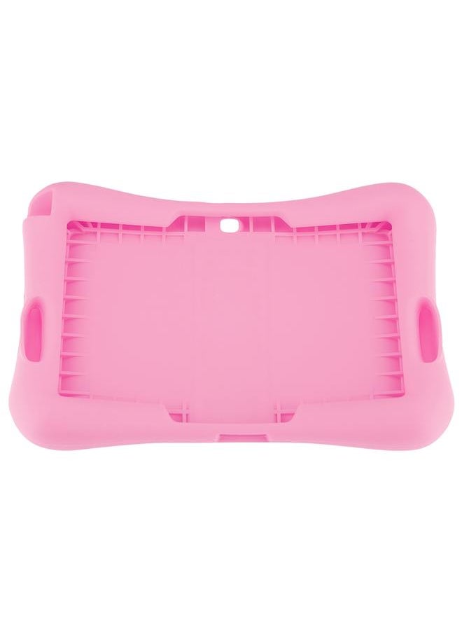 Thoraya Drop-proof Tablet Shell Sound Amplification Silicone Case with Bracket for 10.1in Samsung -Pink  - Image 4