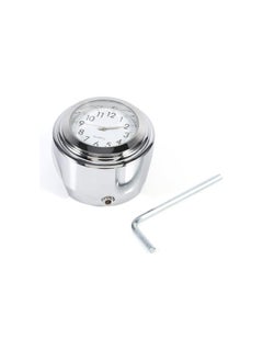 19mm 12V LED Waterproof Stainless Selflocking Latching Push Button Switch(White)