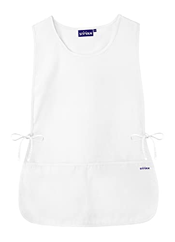 Sivvan Unisex Apron - Cobbler Apron - S8700 - White - X - Image 4