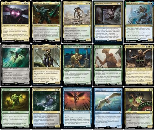 MTG Decks & More Elite Commander MillPump Deck The Wise Mothman Sultai Green Blue Black EDH cEDH 100 Card Custom MTG Deck Very Strong - Image 5