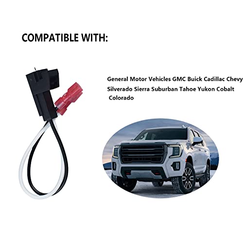 VKVXCLON 72-4568 Speaker Adapter Wiring Harness Replacement for General Motor Vehicles GMC Buick Cadillac Chevy Silverado Sierra Suburban Yukon Cobalt Colorado Front Rear Door Speaker Connector (4Pcs) - Image 2