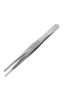 Mabis MABIS Surgical Tweezers and Dressing Forceps, 5.5 inches long, Serrated, Stainless Steel  - Image 1