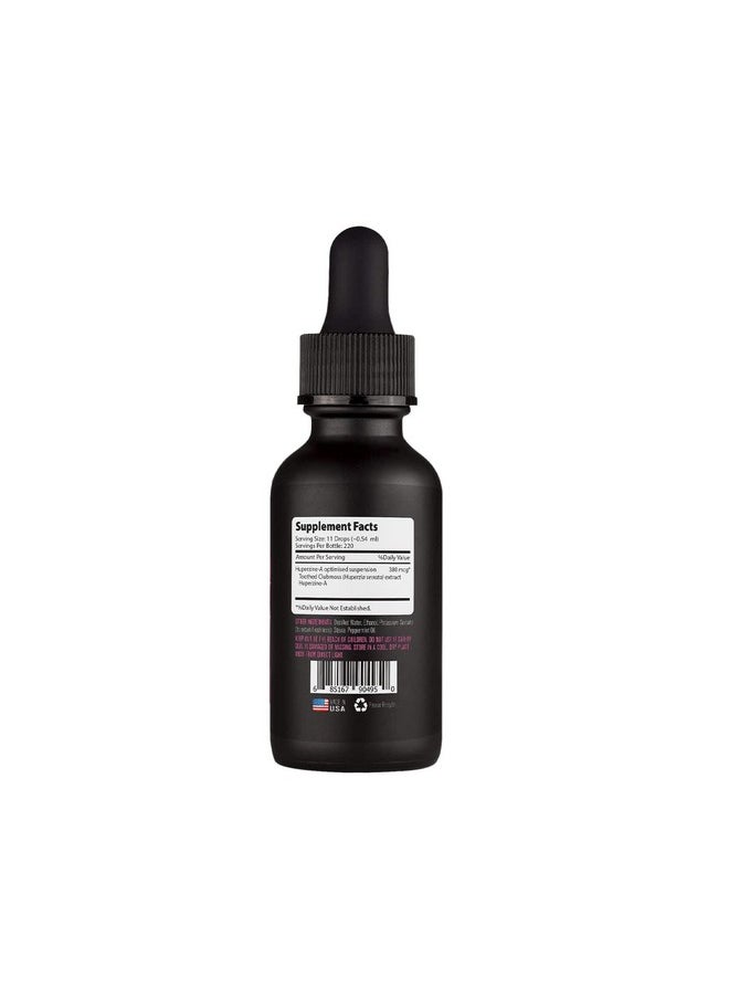 Lyfetrition - Huperzine A Supplement 380 Mg 4 Oz Liquid 220 Servings Made In Usa Quick Absorption Quality Potent Ingredients Thirdparty Tested Nongmo Gmp Certified Crueltyfree Products - Image 1