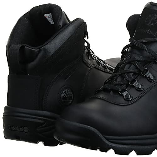 Timberland mens Flume Mid Waterproof Hiking Boot, Black, 9.5 US - Image 3