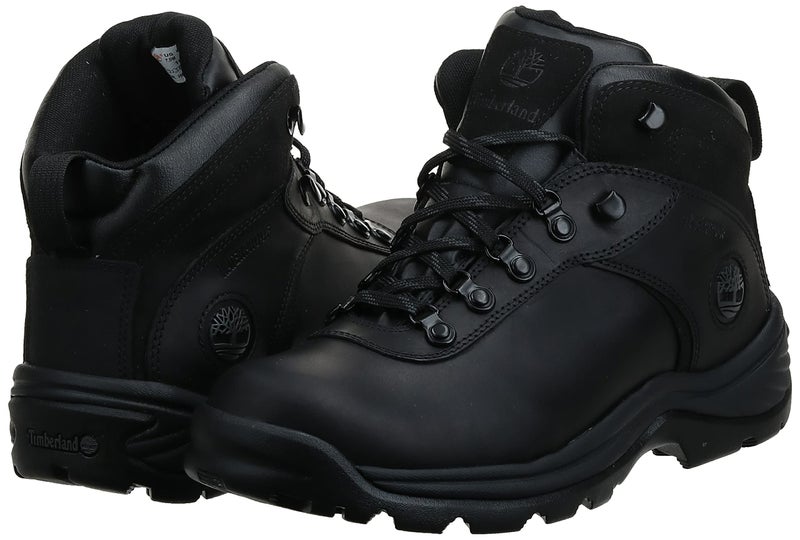 Timberland mens Flume Mid Waterproof Hiking Boot, Black, 9.5 US - Image 2