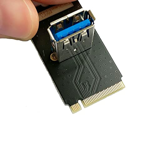 Thsion NGFF M.2 to USB Adapter M.2 to PCI-e Converter Connector Add Motherboard GPU, 2-Pack - Image 5