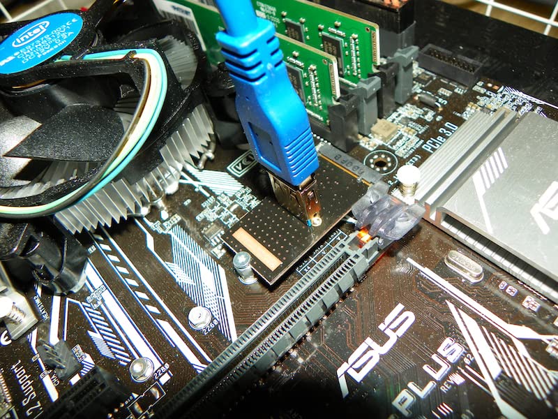Thsion NGFF M.2 to USB Adapter M.2 to PCI-e Converter Connector Add Motherboard GPU, 2-Pack - Image 2