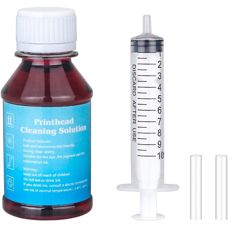 TBTeek Inkjet Printhead Cleaner for 950 951 952XL Ink Cartridges Work with Officejet Pro 8600 8610 8620 8100 8710 8720 8216 8210 8730 Printer Cleaning kit- 100ml - Image 1