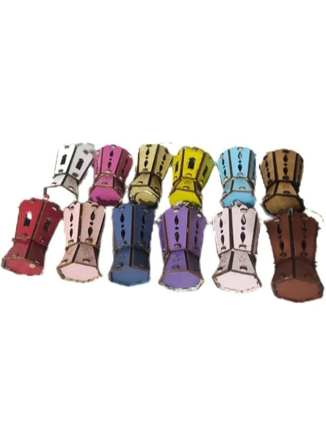 12 Ramadan Lantern Bag Key Chain - Image 1