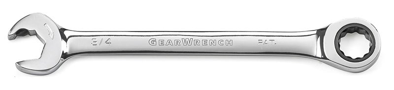 GEARWRENCH 12 Pt Open End Ratcheting Combination Wrench 916 85578