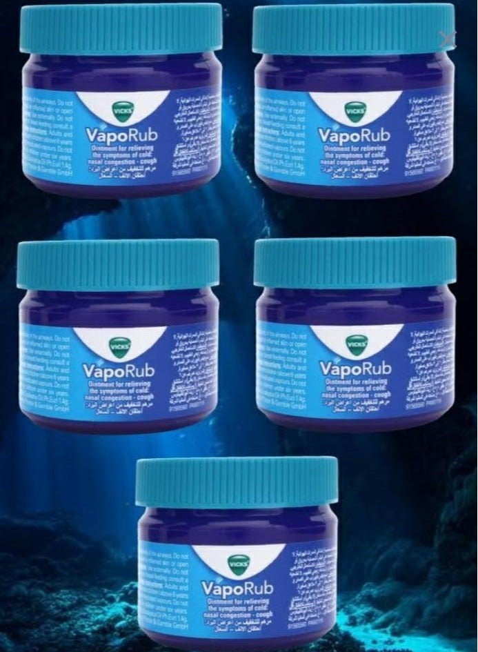 Vicks 5 Pieces VapoRub Ointment 50g