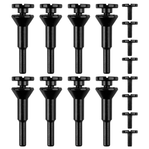 AOKLIT Die Grinder Accessories 3/8" & 1/4" Arbor Hole, 8 Pack Mounting Mandrel for Die Grinder Cut Off Wheel Drill Bits Tool - Image 1