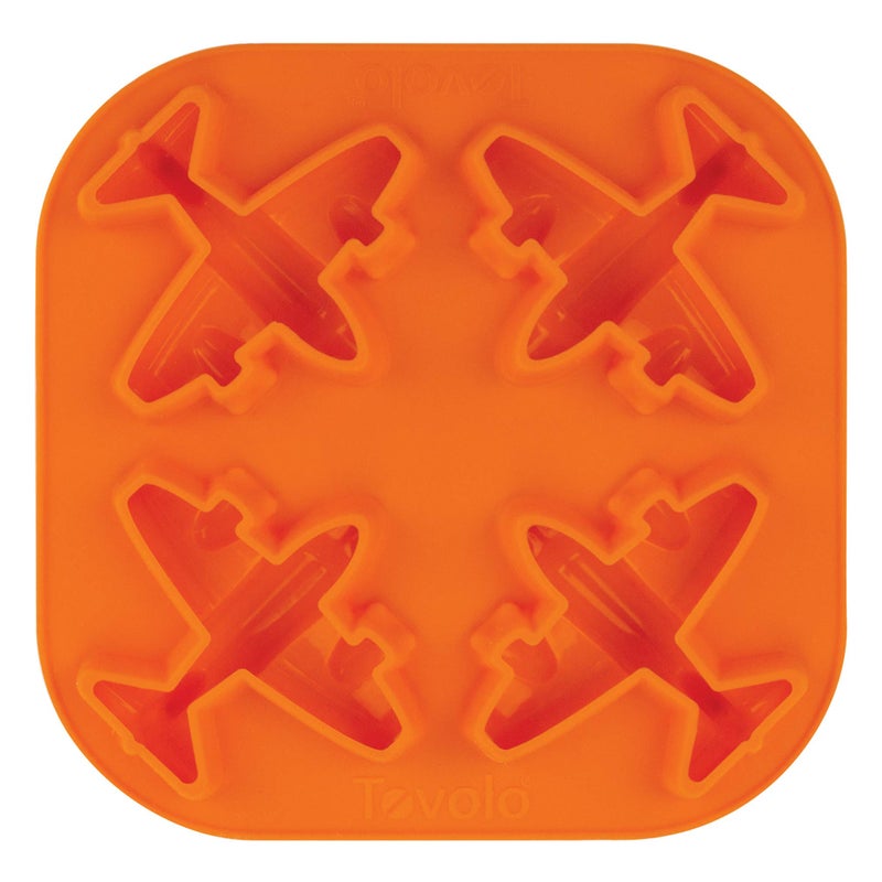 Tovolo Novelty Airplane Ice Cube Mold Trays Flexible Silicone Dishwasher Safe