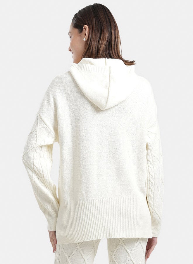 Carina Cable Knit Lounge Pullover - Image 4