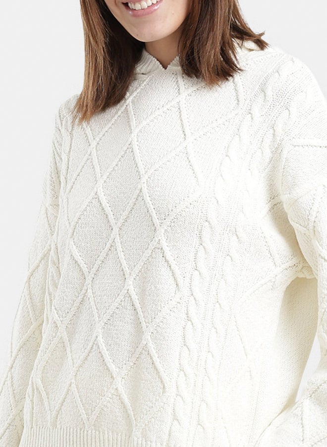 Carina Cable Knit Lounge Pullover - Image 5